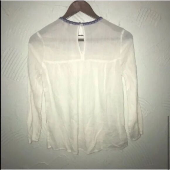 Women’s Lucky Brand Boho Embroidered Top - Picture 4 of 6